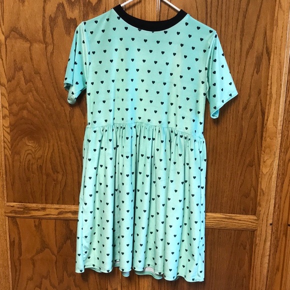 NWT Tallulah’s Threads Mint Green Love Bug Babydoll Dress - Picture 6 of 11